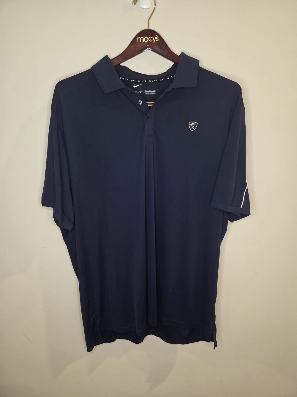 Nike Men's Navy Blue Performance Polo